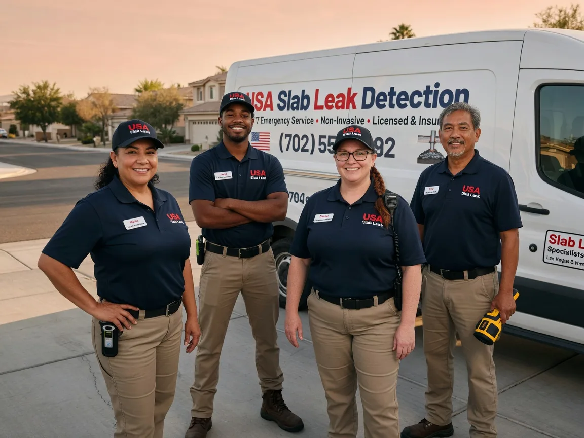 Slab Leak Repair company in Andreas, PA