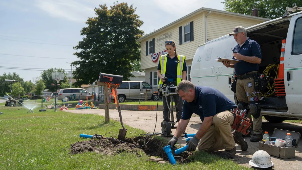 Slab Leak Repair in Andreas, PA near me